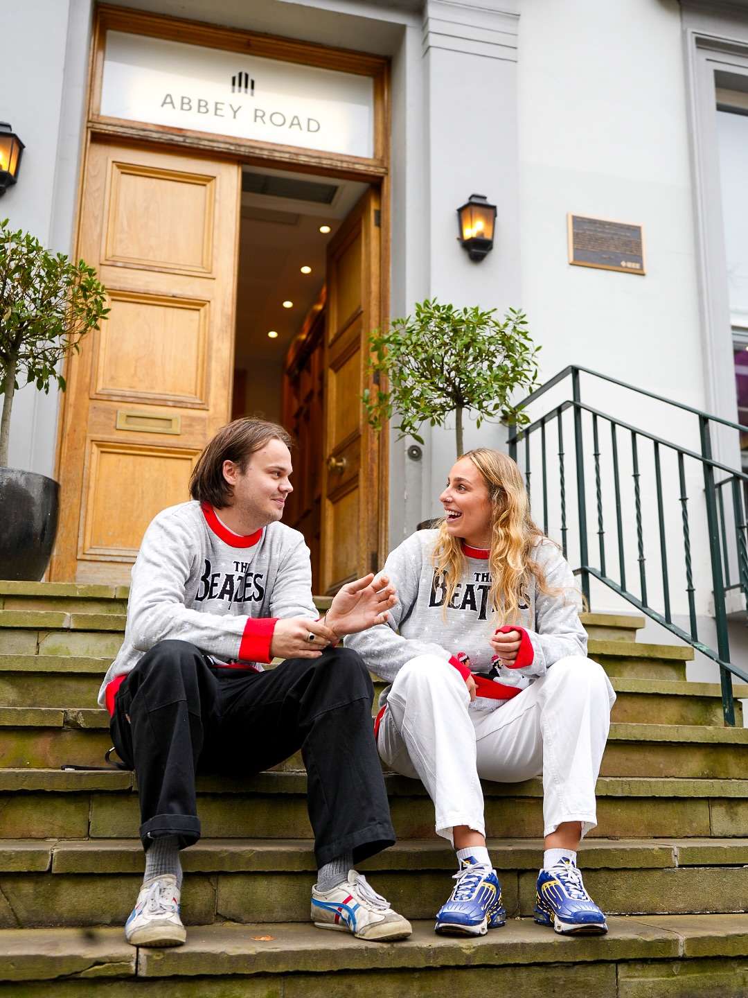 Abbey Road Shop, Christmas photoshoot 